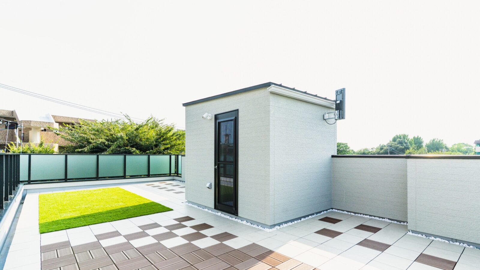 空間を最大限に活かした「約27.4帖のルーフテラス」